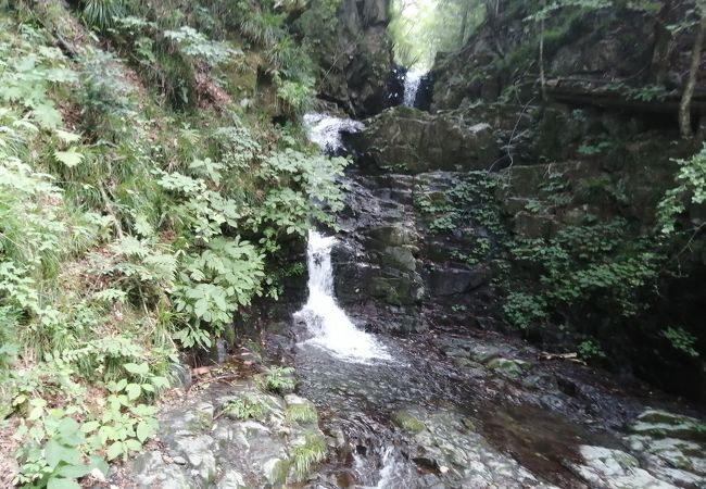 水の音が心地よい