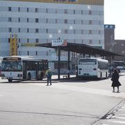 釧路駅前からすぐ