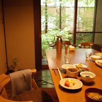 子連れからか、朝夕と個室をご用意いただきました