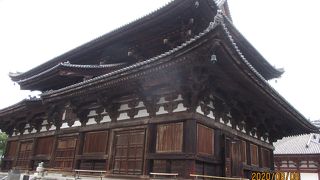 世界遺産東寺の本堂にあたる建物