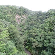 雪割橋からの眺め