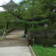 亀城公園内にあります