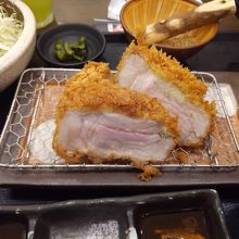 特上ロースかつランチ