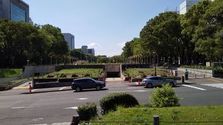 名古屋市内の長い公園