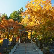 紅葉の時期も素晴らしい