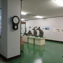 1階には米子城や鳥取の城郭についての展示