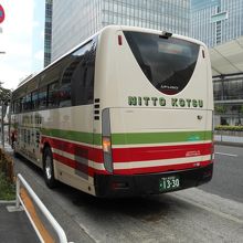 東京駅停車中