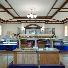 ２階の展示資料室