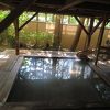 温泉でゆっくりして食事を楽しみました