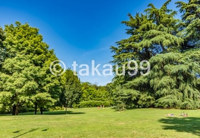 土曜日だったせいか、多くのミラネーゼが公園内で思い思いにのんびり過ごしていました。