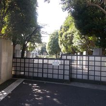 入り口の様子です。