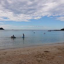 北浦海岸　遠くに隠岐の島