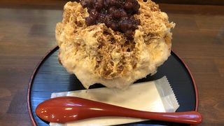 かき氷巡り（２）大阪浪花家