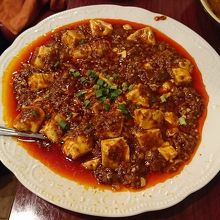 四川風麻婆豆腐