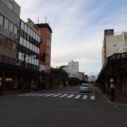 会津若松のメインストリート