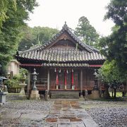 歴史ある神社