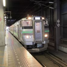 札幌駅～JR函館本線普通