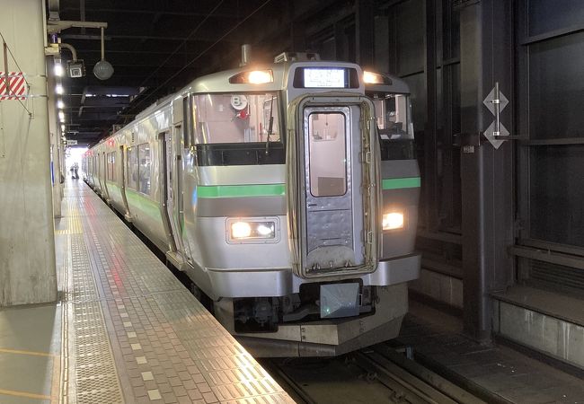 【南小樽駅】で降りて歩く