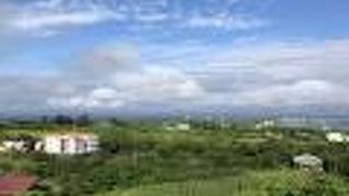 島を見渡せます