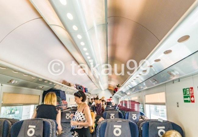 FS/イタリア国鉄【thello/セロ☆国際寝台特急】1等車・ミント