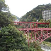 やまびこ橋から眺めるのが一番