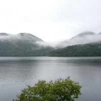 早朝の景色も幻想的。