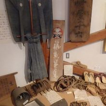 江戸中期に使用された道具など