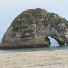 磯原海岸から見ています