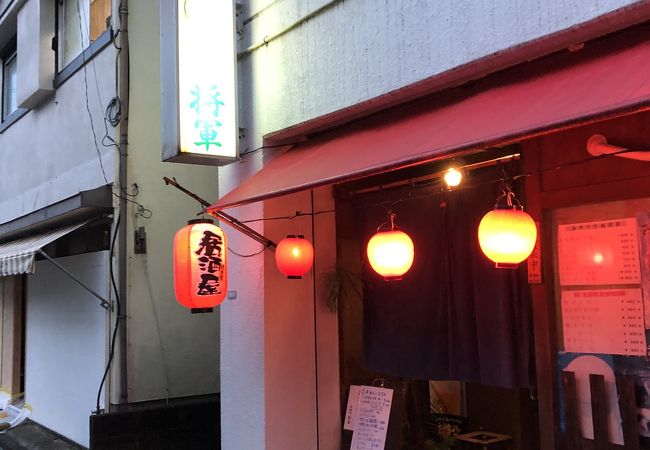 ホテル近くの居酒屋