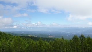 メルヘン街道では数少ない展望スポット （ふるさと）