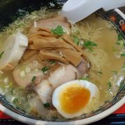 塩ラーメンが美味しい