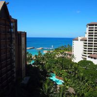 パーシャルオーシャンビュールームからの眺望