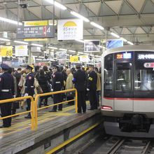 ２０１３年３月１５日　東横線ホームの最終日