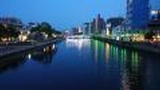 ライトアップが綺麗