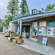 冬の間は休園です！春には花が咲き乱れます