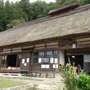 大内宿の奥で岩魚料理も出す店