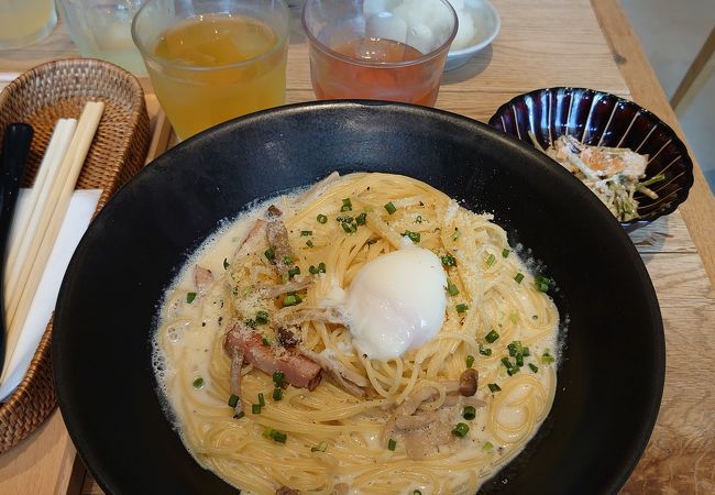 おいしい和パスタ。