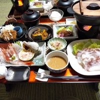 部屋食です