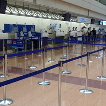 日曜日なのにガランとしてます。