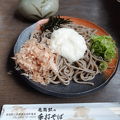 レトロな駅舎内にあるお蕎麦屋