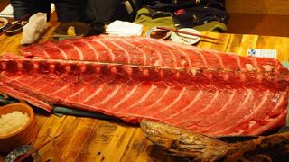 マグロの中落ち