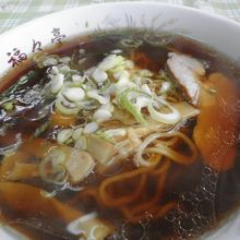 醤油ラーメン