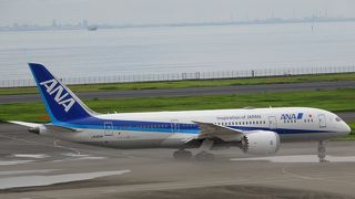 離発着が少ない！