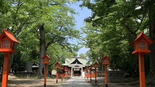 清々しい神社