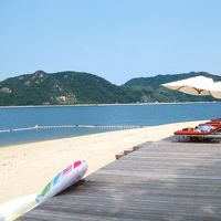 宿泊客限定のビーチ「アイランドビーチ」