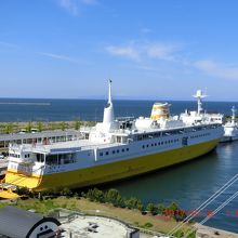 メモリアルシップ・八甲田丸の全景