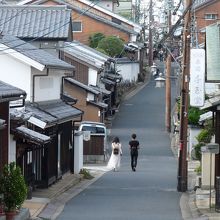 時おり観光客も見掛けます