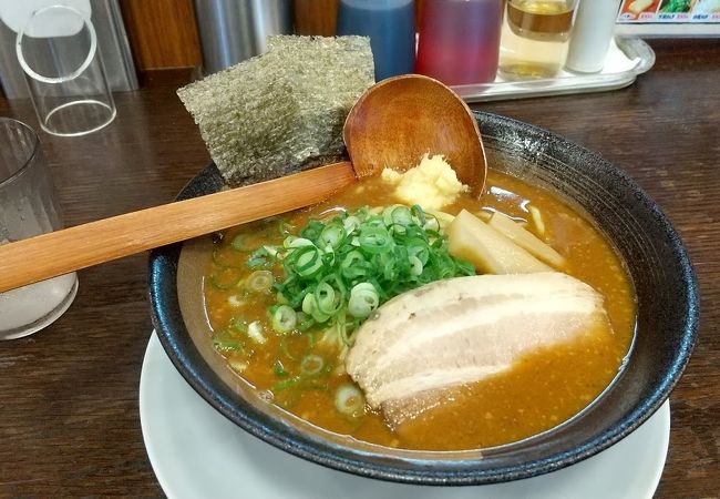 藤岡味噌と生姜のラーメン