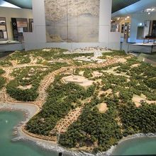 名護屋城博物館内です