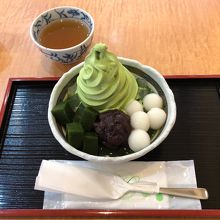 あんみつ750円！